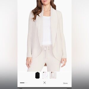 Barefoot Dreams Cozychic Lite Circle Cardigan Stone Beige size L/XL